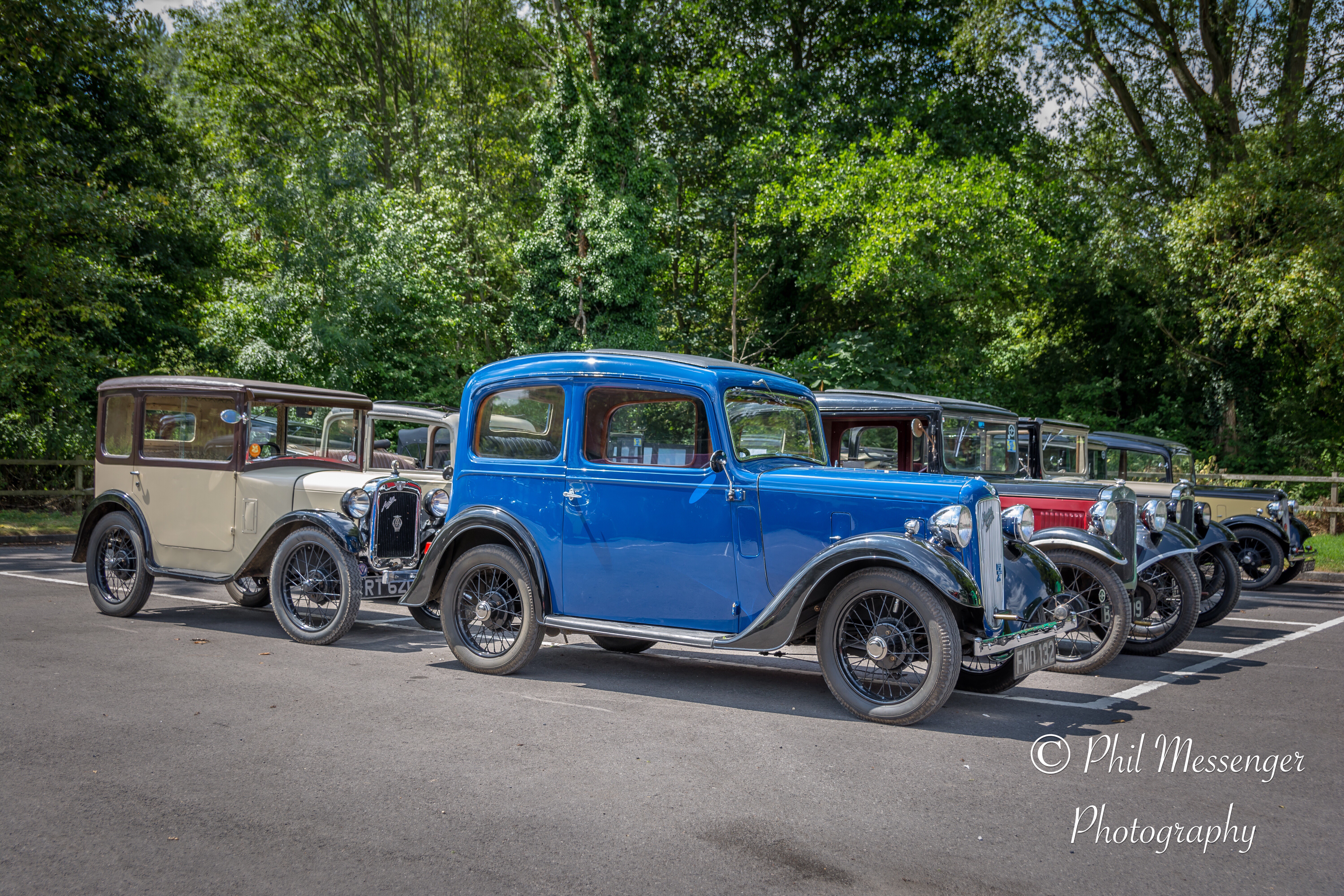 A collection of 1938 Austin sevens pictured at the Sun inn, Marlborough Road, Swindon.