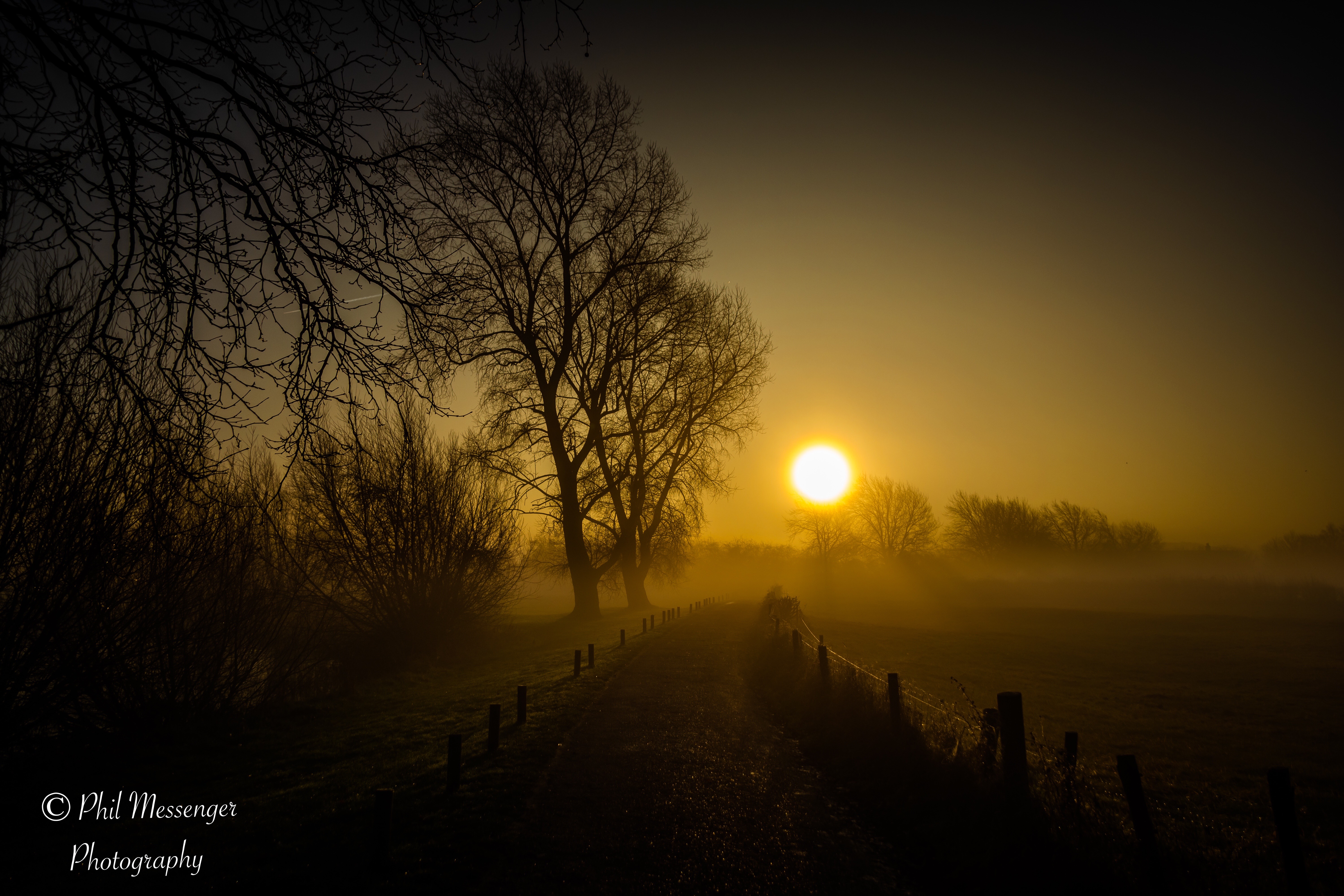 Early morning at Buscot, Oxfordshire 
