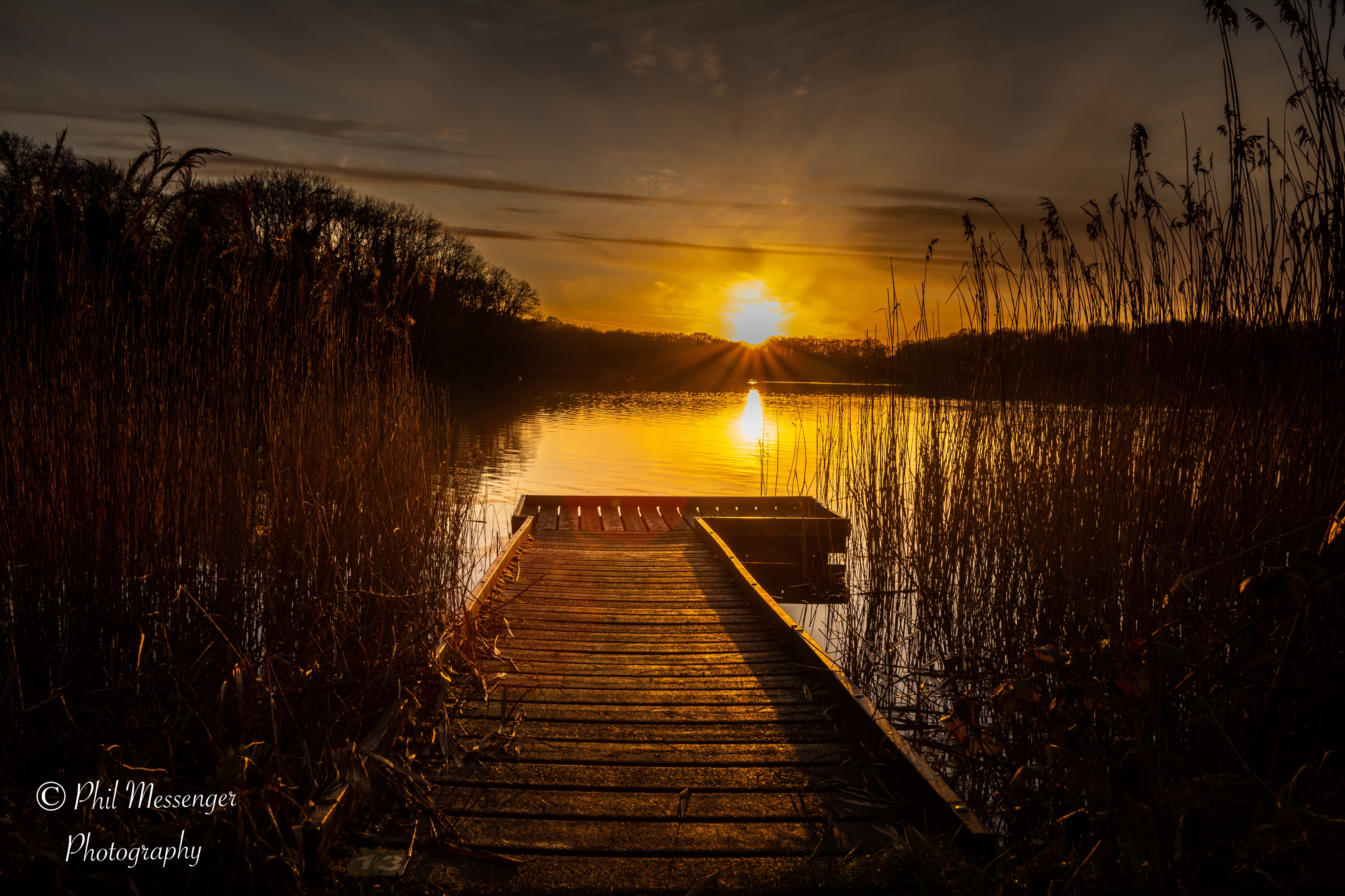 The jetty at Coate Water where I take many of my sunset images.