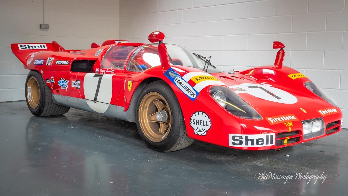 Nick Mason’s 1970 Ferrari 512S racing car, 