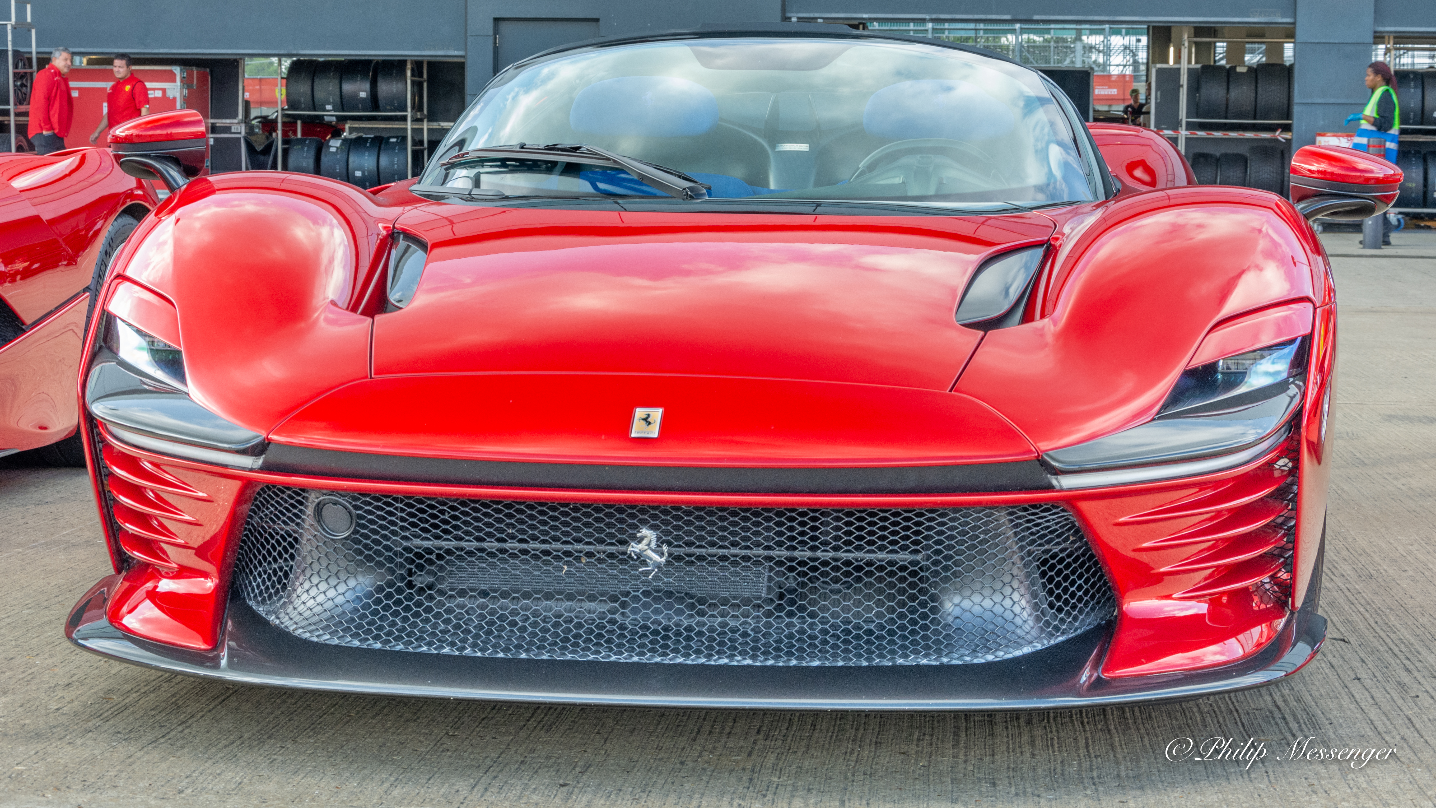 Ferrari Daytona at Silverstone Circuit